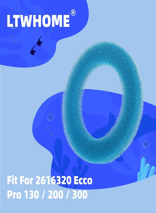 إل تي دبليو هوم وسادة فلتر رغوية ناعمة وخشنة من LTWHOME مناسبة لأجهزة Eheim 2616320 Ecco Pro 130/200 / 300 (عبوة من 3 مجموعات) - Image 2